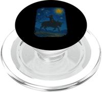 Van Gogh Cowboy Bull Rider Rodeo Western PopSockets PopGrip para MagSafe