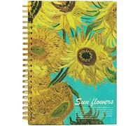 Van Gogh - Cuaderno de bocetos A4 de medios mixtos, bloc de bocetos encuadernado en espiral, 1 paquete de 60 hojas (44.5 kg/160 g/m²), libre de ácidos, cuaderno de bocetos para dibujos, pintura, papel