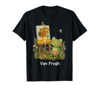 Van Gogh Funny Art Juego de Palabras con diseño de Girasoles Camiseta