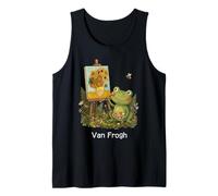 Van Gogh Funny Art Juego de Palabras con diseño de Girasoles Camiseta sin Mangas