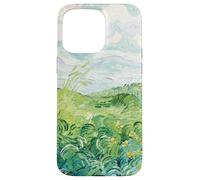 Van Gogh Green Wheat Fields Modern Art Painting Phone Cover Carcasa para iPhone 15 Pro Max