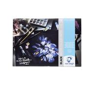 Van Gogh GRT9417002 Cojín de papel de acuarela negra, tamaño A4