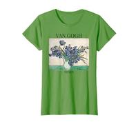Van Gogh Irises Pintura Arte Impresionista Vincent Van Gogh Camiseta