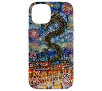 Van Gogh Noche Estrellada Vidriera Año Nuevo Lunar Chino Carcasa para iPhone 14