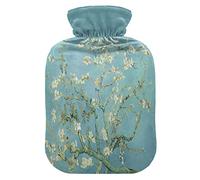 Van Gogh Painting - Botella de agua caliente con funda para cama de invierno, cuello y hombros, 1 L