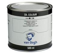 Van Gogh Pintura al óleo, lata de 500 ml, blanco titanio (aceite de linaza) 118