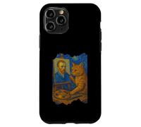 Van Gogh - Pintura artística divertida para amantes de los gatos, arte estrellado Carcasa para iPhone 11 Pro
