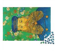Van Gogh Puzzle De 1000 Piezas, Pinturas Mundialmente Famosas Puzles, Portrait Postman Rompecabezas, Imposible Rompecabezas, Pintura al óleo Puzzle, Juego De Habilidad para Toda La Familia
