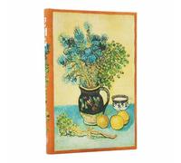 Van Gogh’s Still Life Mini Lined Hardcover Journal (Elastic Band Closure)