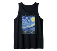 Van Gogh Starry Night Art Pintores Diseños para Artistas Camiseta sin Mangas