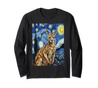 Van Gogh Starry Night - Diseño artístico de Canguro Manga Larga