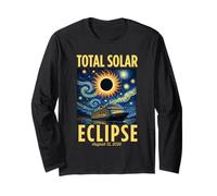 Van Gogh Starry Night Total Solar Eclipse Cruise Spain 2026 Manga Larga