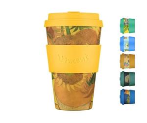 Van Gogh Sunflowers vaso 400ml 100% PLA Ecoffee Cup