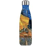 Van Gogh, Thermos de acero inoxidable con "Terraza de café por la noche", Enesco