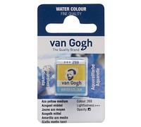 Van Gogh Watercolor Half Pan AZO Yellow Med