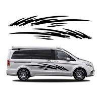 Van Graphics Splash Sticker Vinyl Funny Decor Decal Auto Tuning Accessories, For Camper Car Motorhome RV Caravan Cargo MPV Panel
