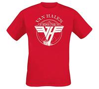 Van Halen 1979 Tour Hombre Camiseta Rojo M 100% algodón Regular