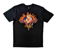 Van Halen Camiseta Cherub 84 Band Logo Nue Oficial Unisex Negro, Negro, S