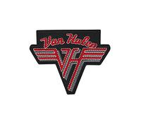 Van Halen Red Hard Rock Band parche patch bordado con logotipo para planchar de hierro en apliques