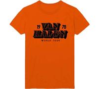 Van Halen World Tour '78 oficial Camiseta para hombre