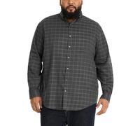 Van Heusen Big and Tall Wrinkle Free Long Sleeve Button Down Shirt Camisa Abotonada, Puerta de Hierro, XXX-Large Grandes para Hombre