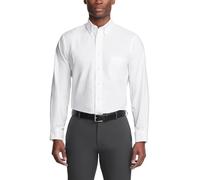 Van Heusen Camisa de Vestido Oxford de Manga Larga para Hombre
