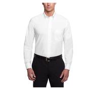 Van Heusen Camisa de Vestido Oxford de Manga Larga para Hombre
