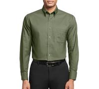 Van Heusen Camisa de Vestir de Ajuste Regular Oxford Solid Camisa de Vestir de Ajuste Regular Oxford Solid Hombre