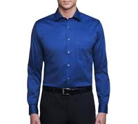 Van Heusen Dress Shirt Regular Fit Flex Collar Stretch Solid Camisa Esmoquin, Azul Cobalto, 42 cm Hals 91 cm-94 cm Ärmel Hombres