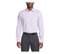 Van Heusen Flex Stretch Check Camisa de Ceremonia para Hombre, Lila Suave, 18.5" Neck 32"-33" Sleeve