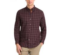 Van Heusen Hombres 5025785 Manga Larga Camisa de Botones - Rojo - XX-Large