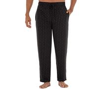 Van Heusen Men's Knit Sleep Pant, Oxford, Large