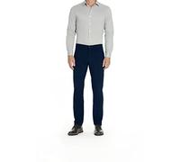 Van Heusen Pantalón elástico para Hombre Slim Fit Flex de 4 vías - Azul - 36W x 30L