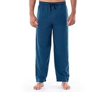 Van Heusen Pantalones de Pijama para Hombre de poliéster y rayón., Azul Marino, XL