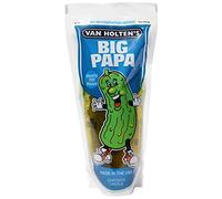 Van Holtens - Pepinillo jumbo en una bolsa, Big Papa, sabor abundante a eneldo, encurtidos americanos, sin grasa, sin gluten