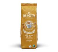 Van Houten Chocolate molido dorado para bebidas, 1 x 1 kg, notas de caramelo salado