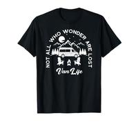 Van Life No Todos los Que se preguntan están Perdidos Camiseta