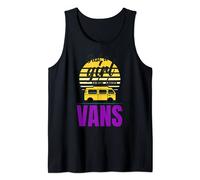 Van Life Sun Surfer Girl VanLife Sólo una chica que ama Vans Camiseta sin Mangas