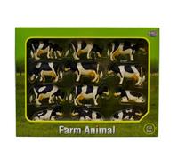 Van Manen 571929 Black and white Cows (set of 12) (Importación USA)