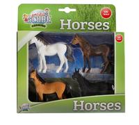 Van Manen Kids Globe Farming Horses (4 Assorted Designs, Scale (Importación USA)