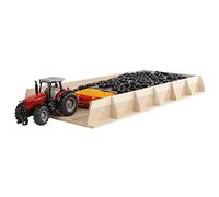 Van Manen Kids Globe Giant Wooden Driving Silo for Tractors (Silo Driving Silo Toy Warehouse) Size 30 x 60 x 6 cm Scale 1:32