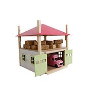 Van Manen Kids Globe Horses 610085 - Heno (Madera, con Memoria, Escala 1:32)