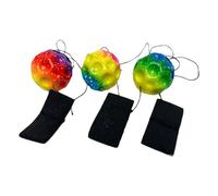 Van Manen Super Bouncing Ball - Pelota de plástico colorido de 6 cm