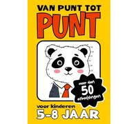 Van punt tot punt voor kinderen 5-8 jaar: Meer dan 50 leuke dierenafbeeldingen om in te kleuren! | Plezier en leren