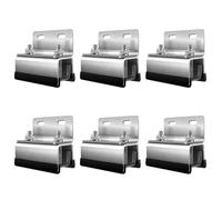 Van Roof Rack Mount Brackets - 6 Piezas Kit de Montaje para Barras Portaequipajes de Acero Inoxidable 304 Compatible con ProMaster Boxer Jumper Ducato Movano