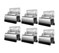 Van Roof Rack Mount Kit,Mushroom Head Holder Roof Rack Brackets,304 Stainless Steel Van Roof Rack for ProMaster, Boxer, Jumper, Ducato,Movano (6)