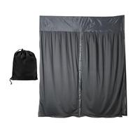 Van Screen Door Magnetic, doble capa de malla Net Cover, 51,18 x 61,02 pulgadas Center Magnetics Closure Barrer, Side Door Screen for RV Camping Travel Accessories, Easy Installation