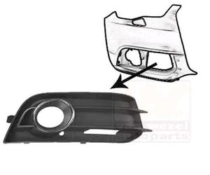 VAN WEZEL 0301594 Rejilla de ventilación parachoques Delante, derecha Compatible con AUDI A1 Sportback 8XA, 8XF A1 Hatchback 8X1, 8XK