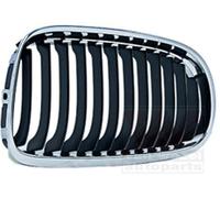 VAN WEZEL 0667516 Rejilla delantera negro cromo Compatible con BMW 3 Touring E91 3 Sedán E90