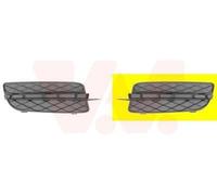 VAN WEZEL 0687591 Rejilla de ventilación parachoques Delante, izquierda Compatible con BMW X5 E70